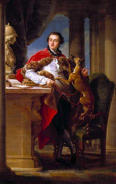 Pompeo Batoni Portrait of Charles Compton, 7th Earl of Northampton France oil painting art